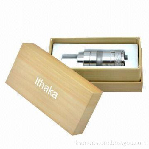 Ithaka Atomizer, Sized 22 x 72mm, CE, FCC, RoHS Marks
